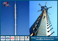4G Poligonal Steel Tubular Telekomunikasi Towers Hot Roll Steel Q235