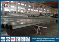 69KV 35FT HDG Octagonall Tiang Tenaga Listrik Hot Roll Steel Q235, Q345