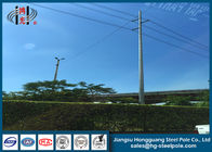 Anti - Rust Electric Power Poles, Commercial Light Poles Untuk Jalur Distribusi