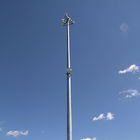 Menara Telekomunikasi 15M - 60M Hot Dip Galvanis Untuk Penyiaran Sinyal