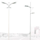 Kutub Lampu Poligon / Jalan Ringan 250W untuk Pencahayaan Jalan Raya