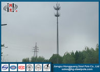 Q235 Steel Tiang Antena Kerucut Untuk Penyiaran, Menara Transmisi