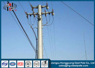 Tiang Daya Listrik 220KV Tegangan Tinggi 15-60 m Untuk Proyek Transmisi Daya
