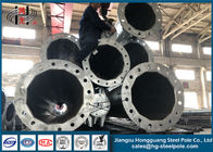 Tiang Tubular Stainless Steel 40 - 60 Kaki Untuk Proyek Tenaga Listrik