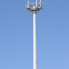 Q345 Tumpang Tindih Menara Telekomunikasi Dengan Ketidakjelasan Anti - Korosi Dengan Platform