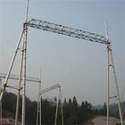 Struktur Substation 750KV Baja Kerucut, Putaran Q345 Hot Dip Galvanized