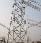 110KV Hot Dip Galvanized Substation Steel Structures untuk Power Substation / Switch Yard