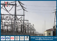 Power Transformer Substation Struktur Utilitas Baja Tubular Q235 ISO 9001
