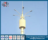 Komunikasi Sinyal Disesuaikan Monopole Tiang Menara Telekomunikasi
