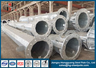 Octagonal Steel Tapered 25-45FT Tiang Transmisi Daya Standar Q345 NEA