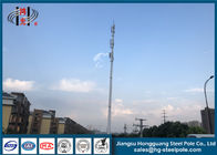 Menara Telekomunikasi Hot Dip Galvanis ISO Tebal 2.3-18mm