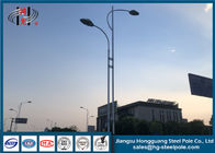 Tiang Lampu Jalan Bulat Tipe Tiang Lampu Commerial Untuk Area Jalan Dengan Lampu LED