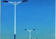 Tiang Lampu Baja Galvanis Untuk Penerangan Jalan Highmast Fiberglass