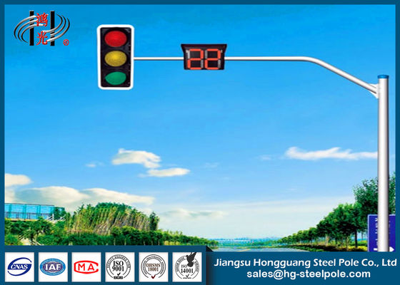 Rambu Lalu Lintas Tapered Round dengan Lengan Outreach Single atau Double